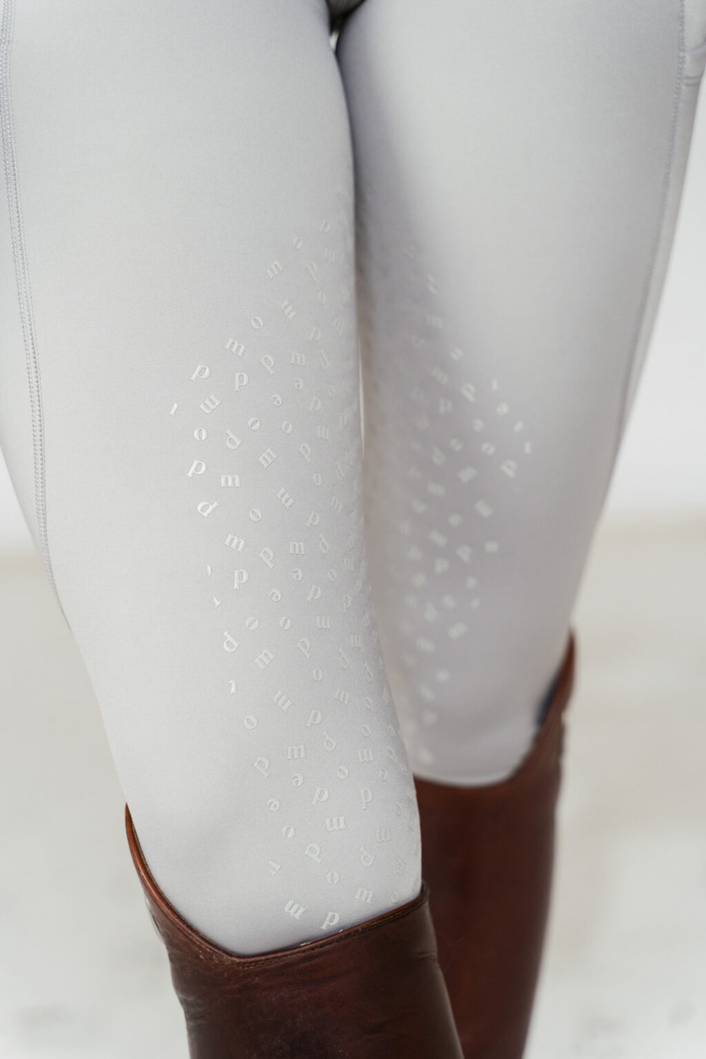 Millie Grey Drizzle Classic, Riding Leggings - Image 5
