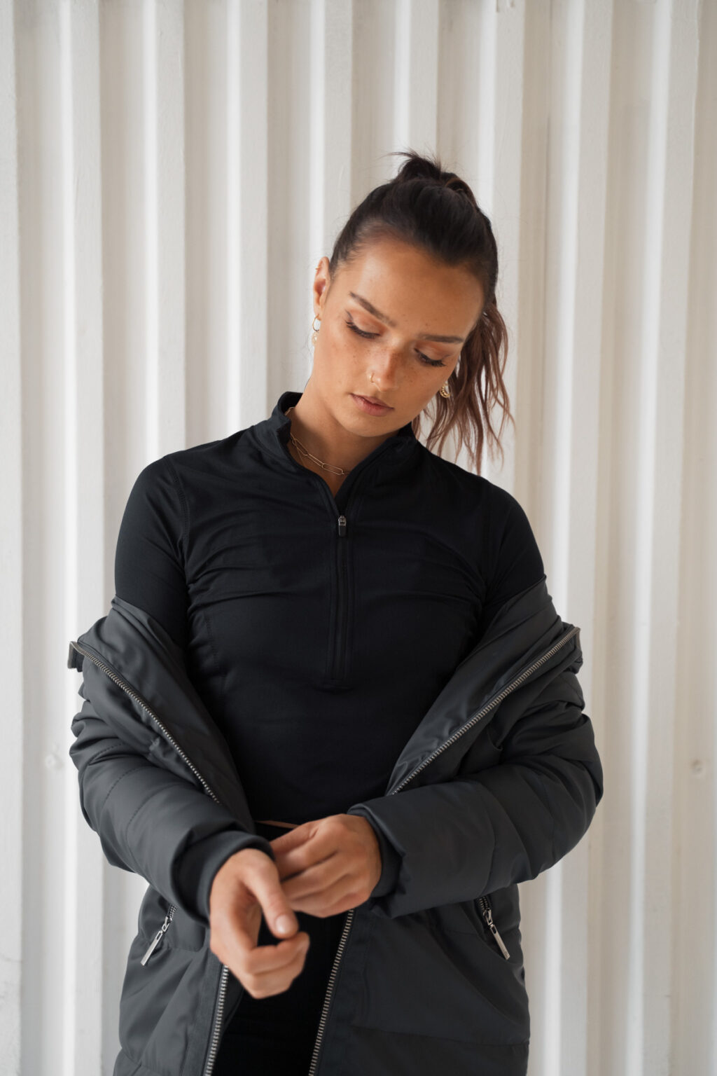 Poppy Dark Shadow, Winter Jacket - Image 5