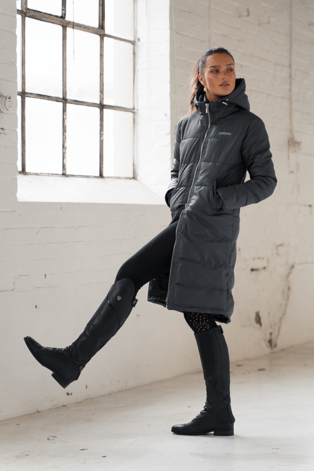 Poppy Dark Shadow, Winter Jacket - Image 4