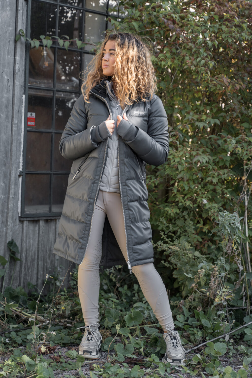 Poppy Dark Shadow, Winter Jacket - Image 7
