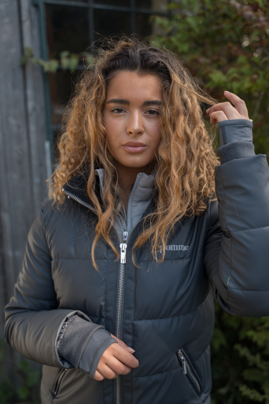 Poppy Dark Shadow, Winter Jacket - Image 10