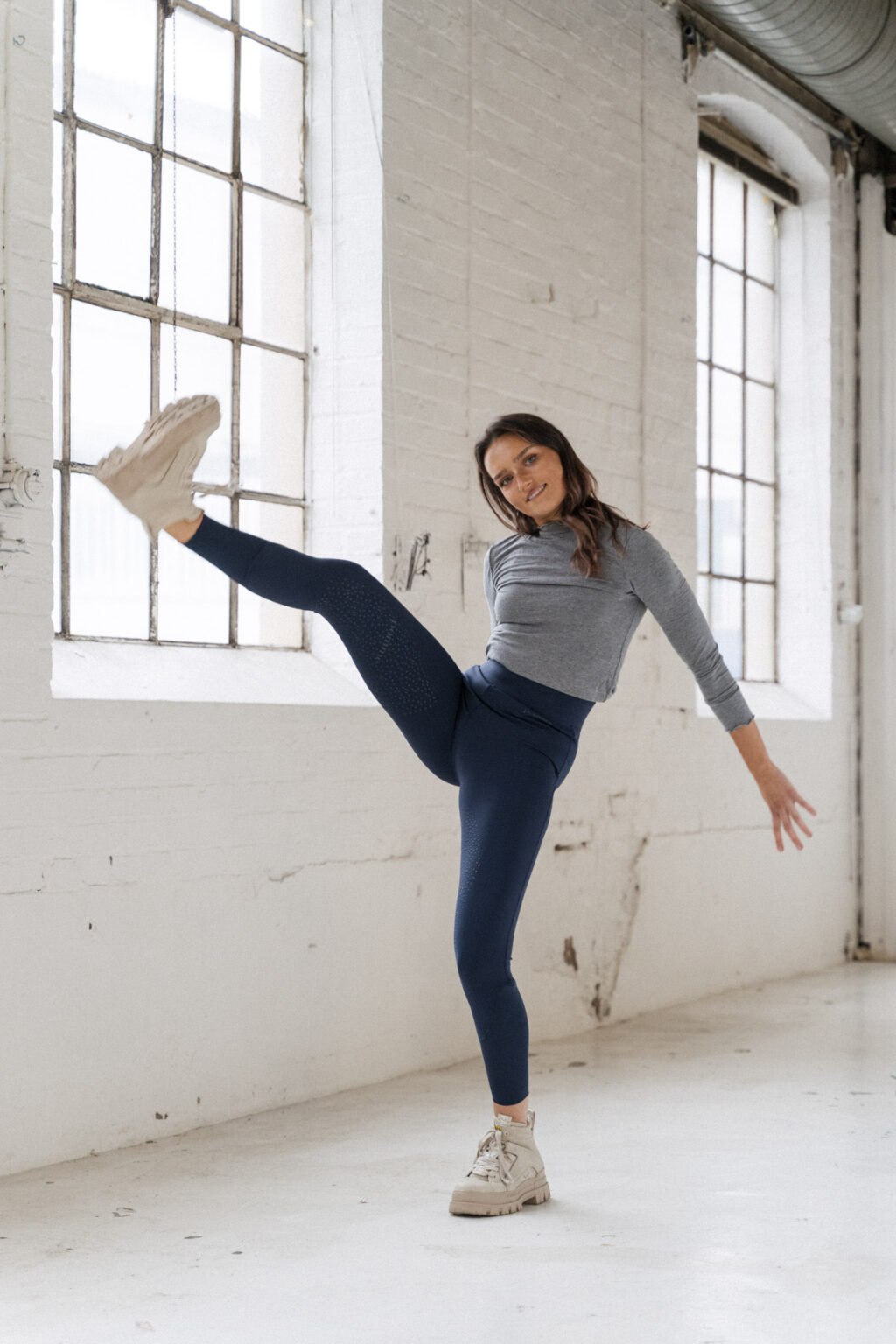 Georgie Navy Classic, Riding Leggings - Image 7
