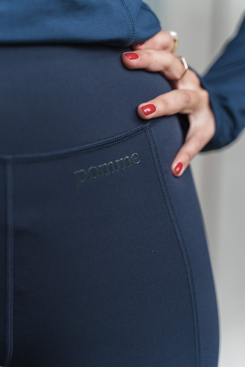 Millie Navy Classic, Riding Leggings - Image 8