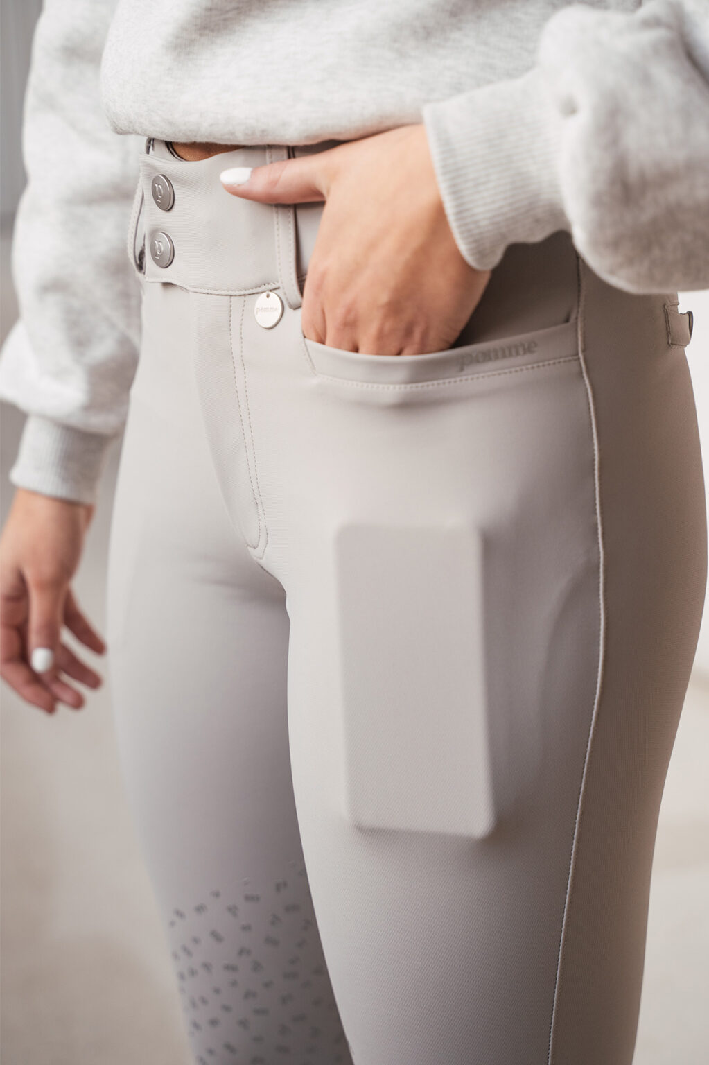 Nellie Grey Drizzle Bling, Breeches - Image 3