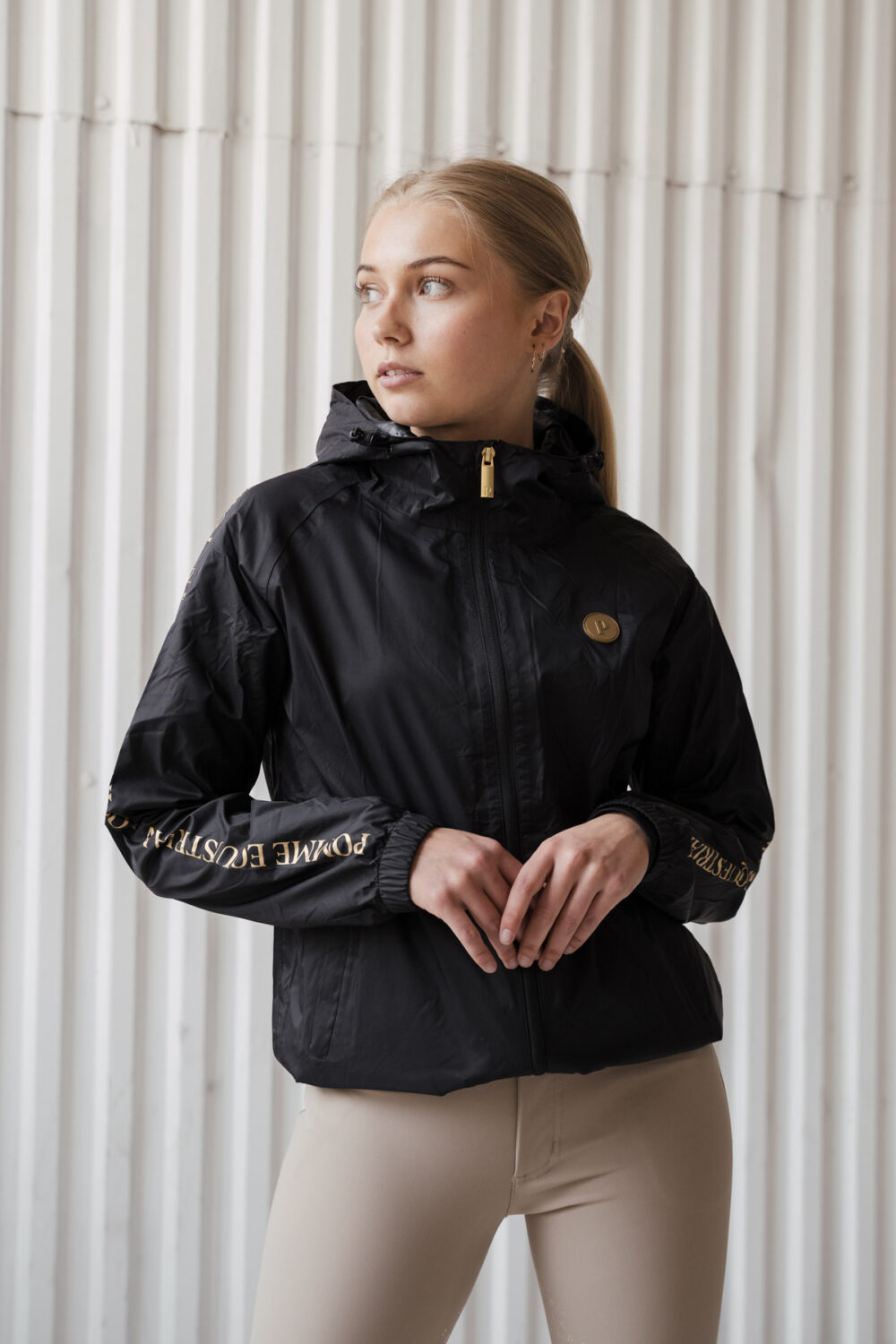 Rainy Black, Rain Jacket - Image 4