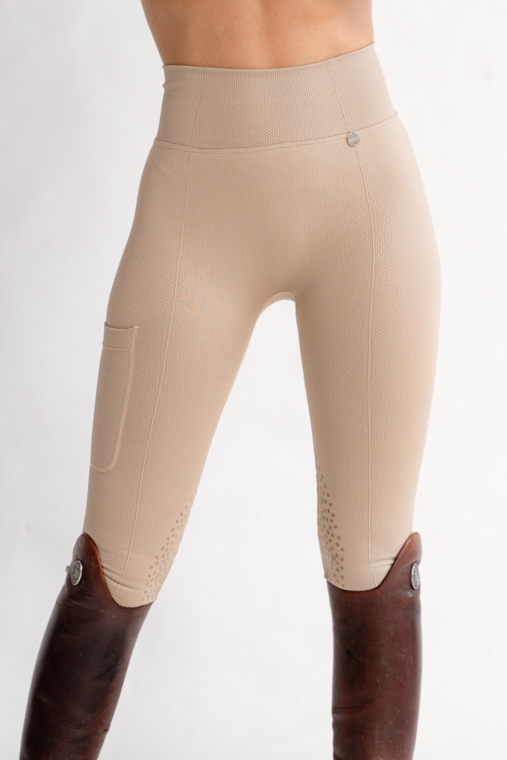 Ines Cobblestone, Riding Leggings - Image 3