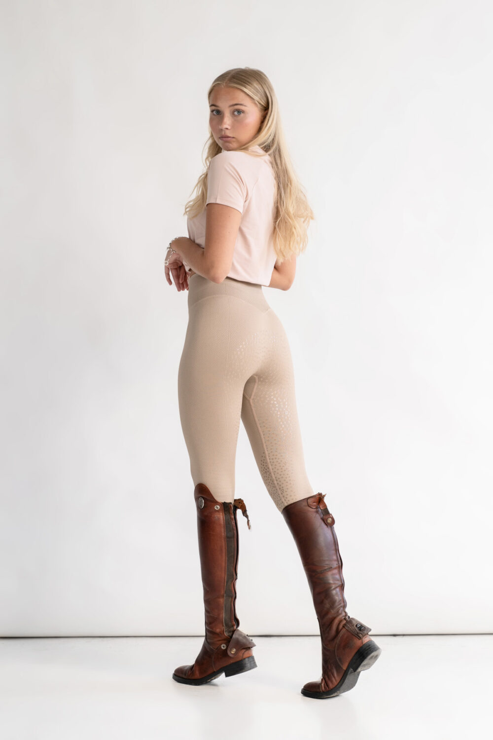 Ines Cobblestone, Riding Leggings - Image 9
