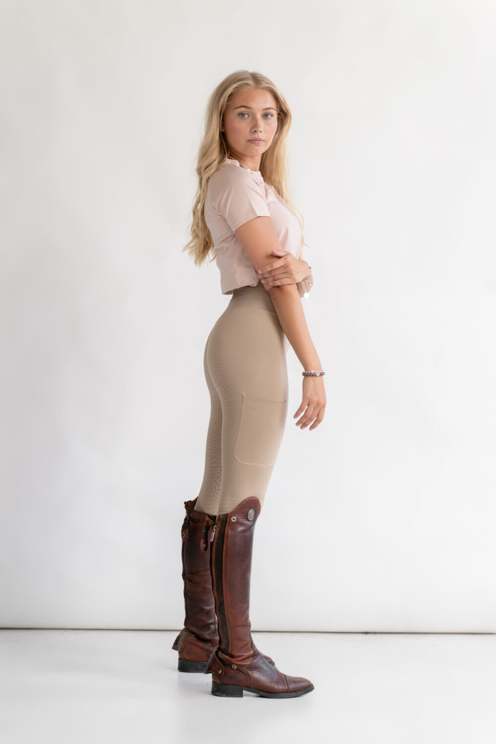 Ines Cobblestone, Riding Leggings - Image 7
