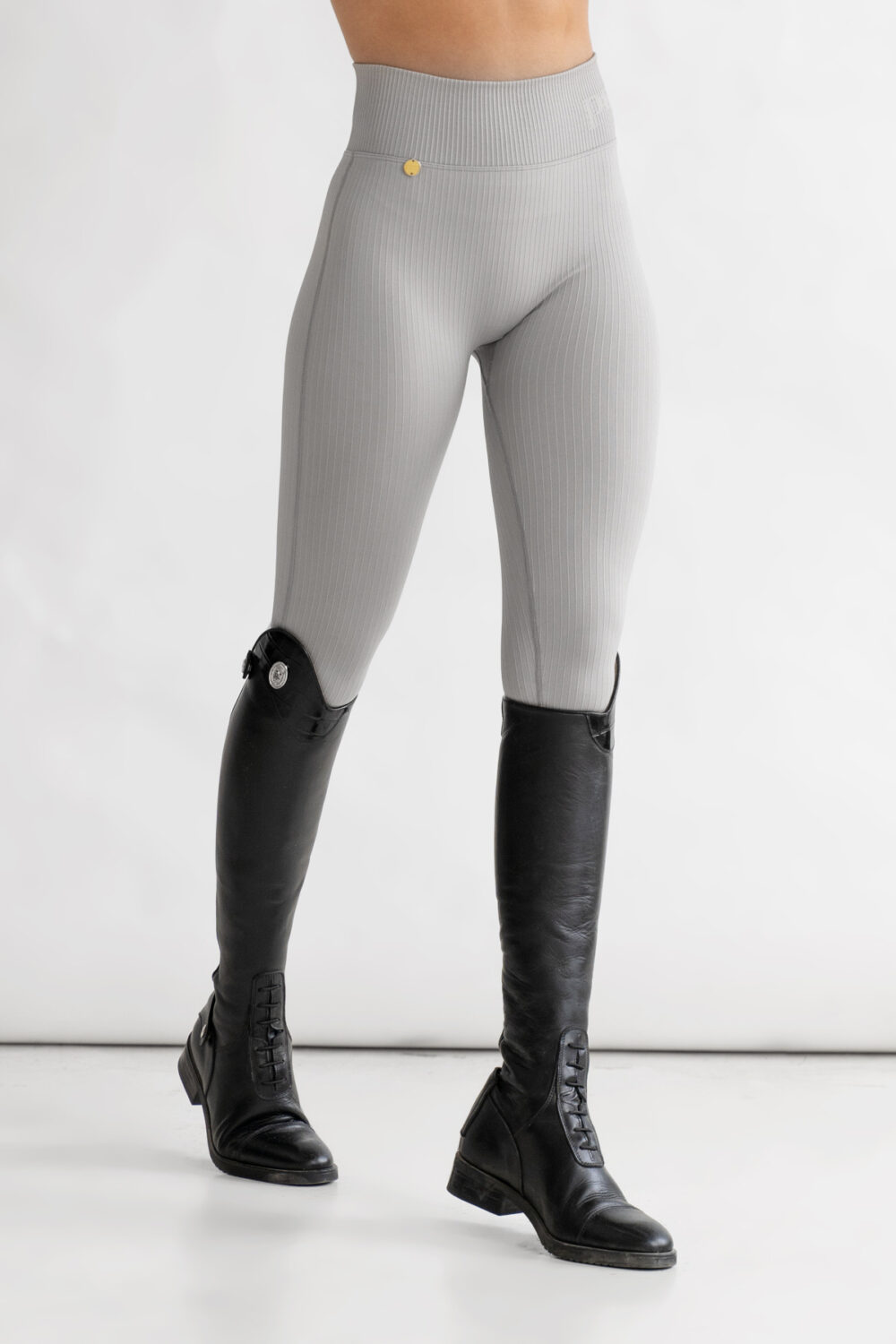 Wendy Grey Drizzle Classic, Riding Leggings - Image 4
