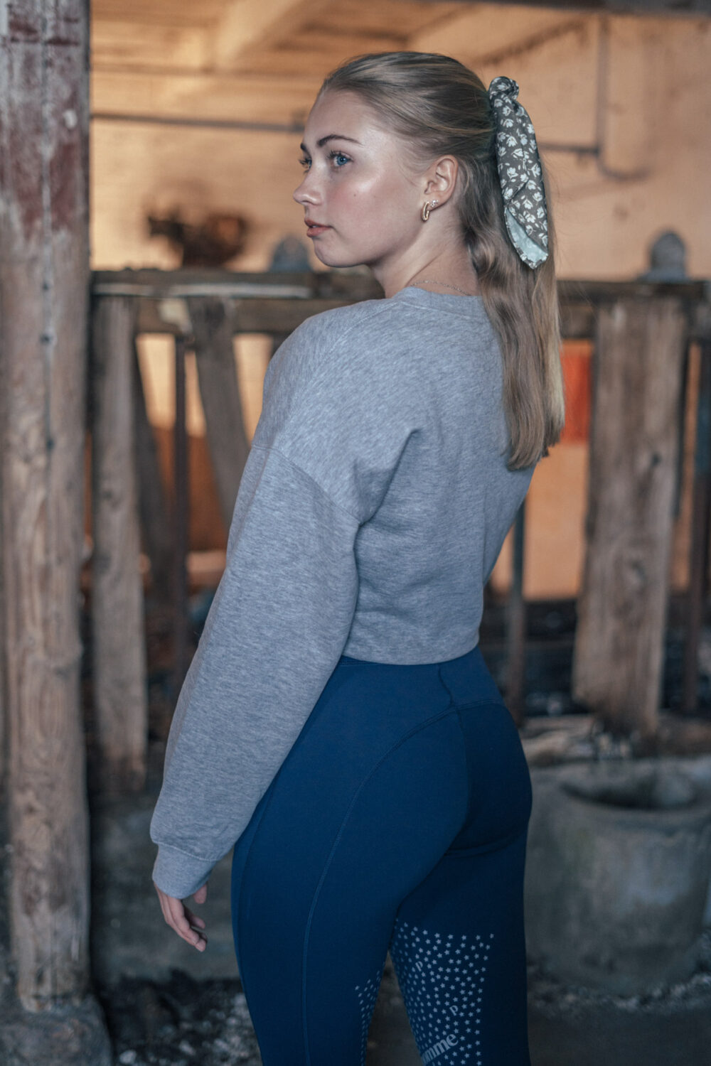 Georgie Navy Bling, Riding Leggings - Image 5