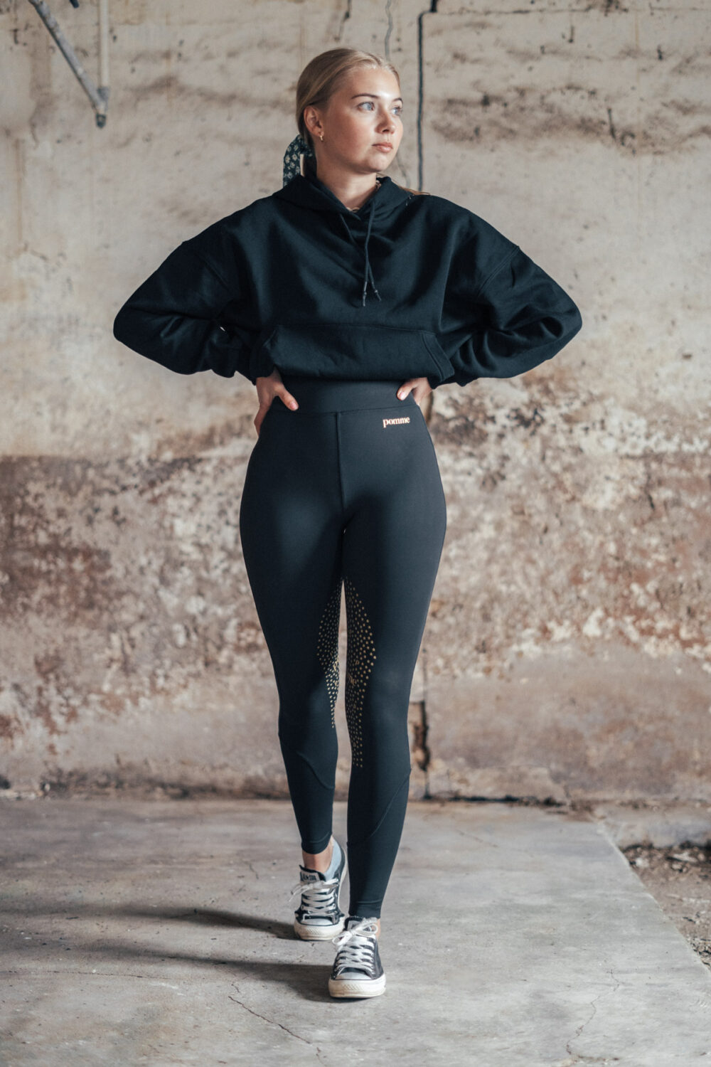 Georgie Black Bling, Riding Leggings - Image 9