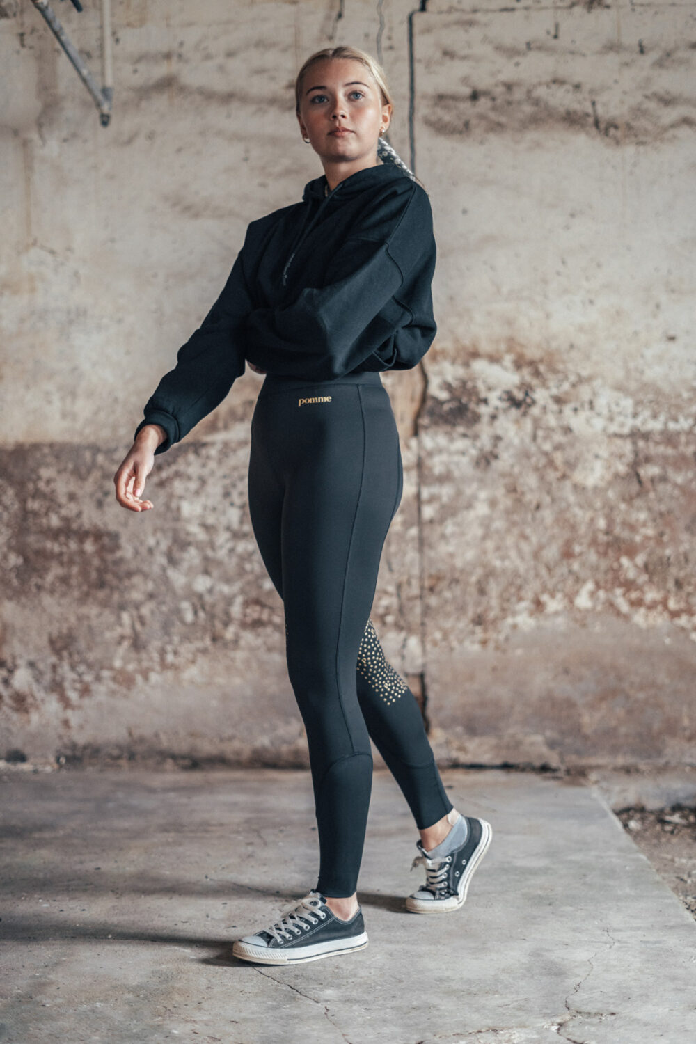 Georgie Black Bling, Riding Leggings - Image 11