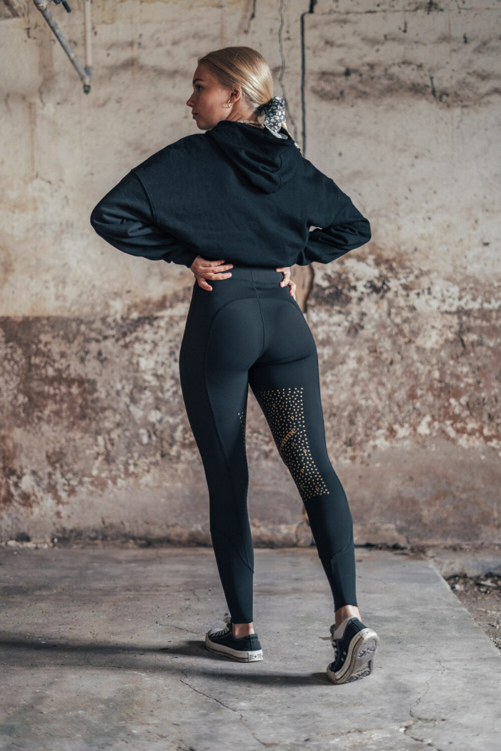 Georgie Black Bling, Riding Leggings - Image 8