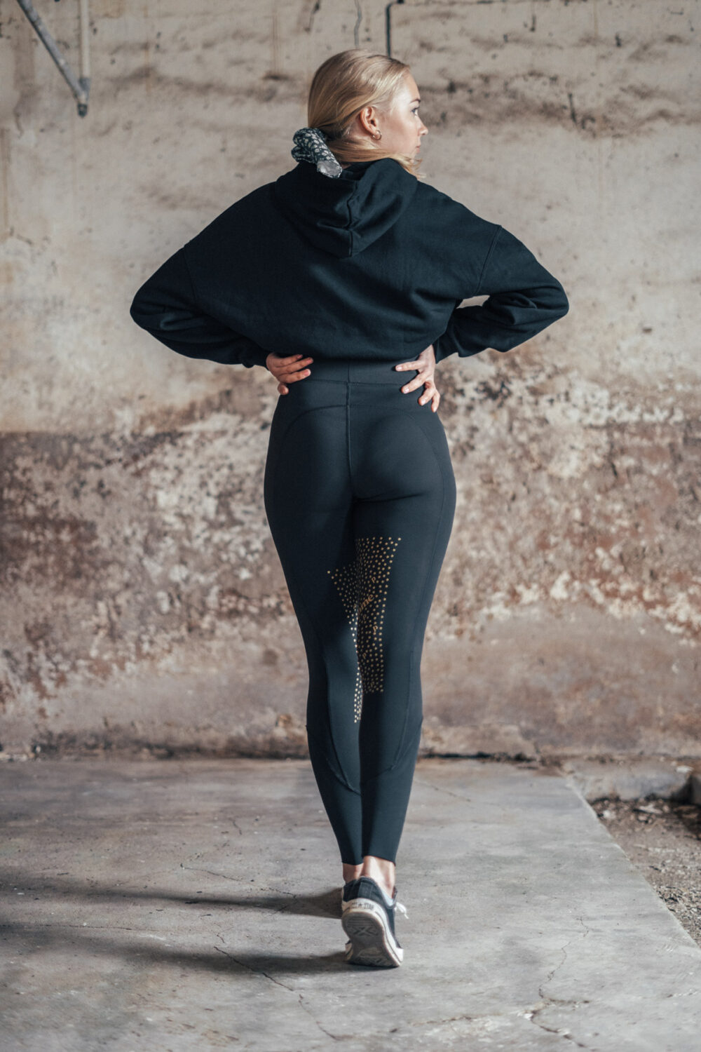 Georgie Black Bling, Riding Leggings - Image 5