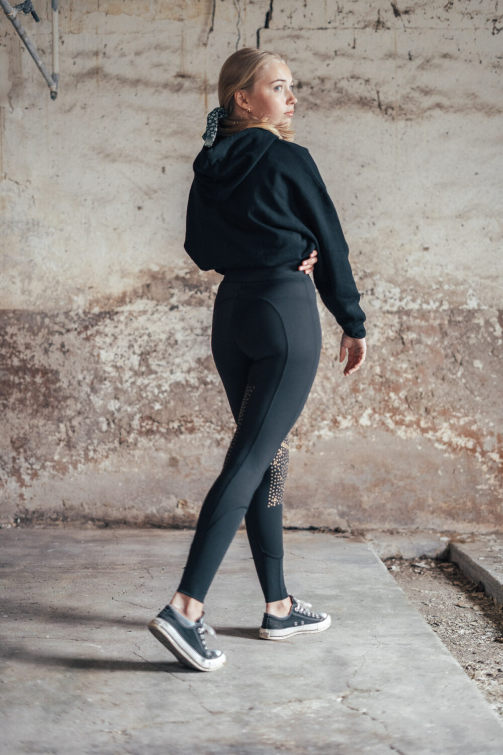 Georgie Black Bling, Riding Leggings - Image 6