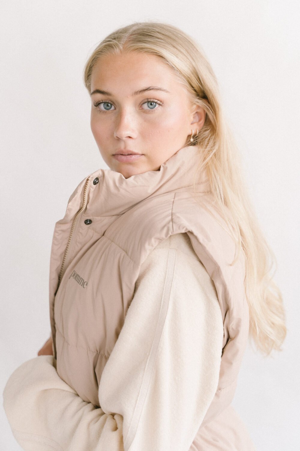 Celine, Beige Vest - Image 5