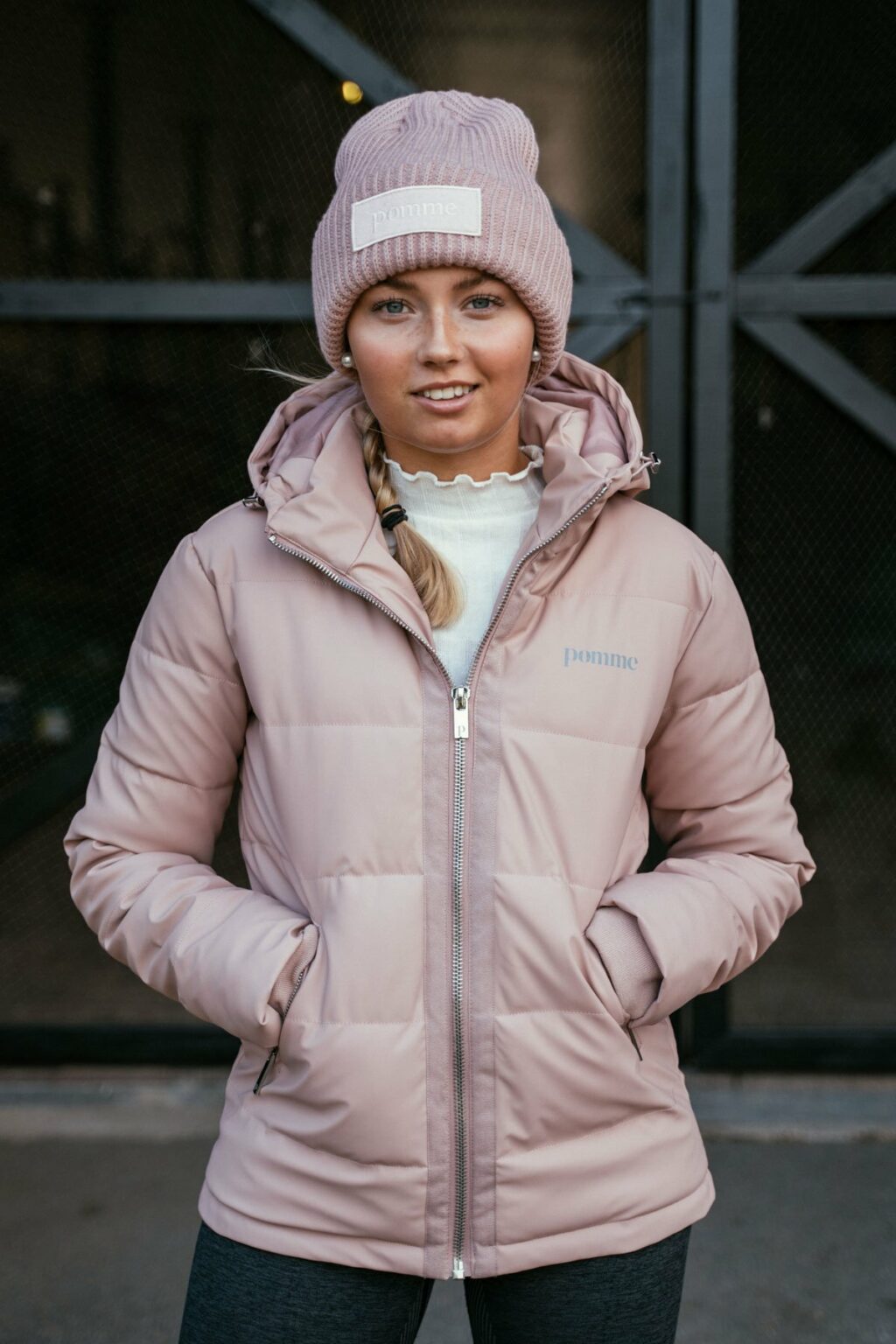 Kelly Dusty Pink, Beanie - Image 4