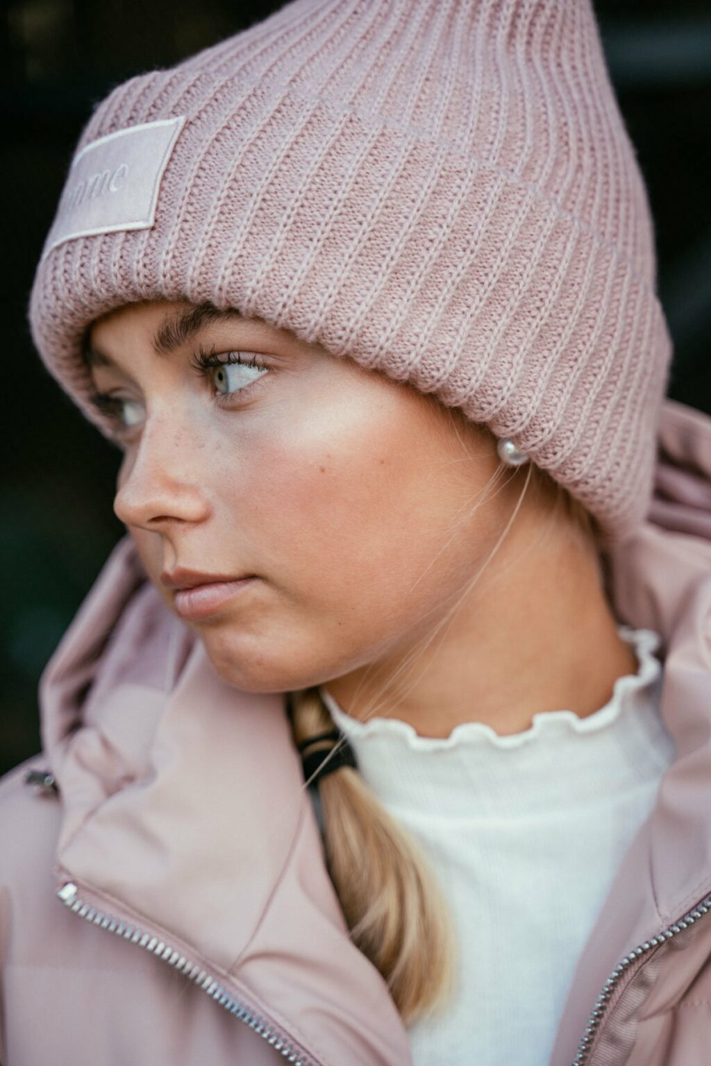 Kelly Dusty Pink, Beanie - Image 8