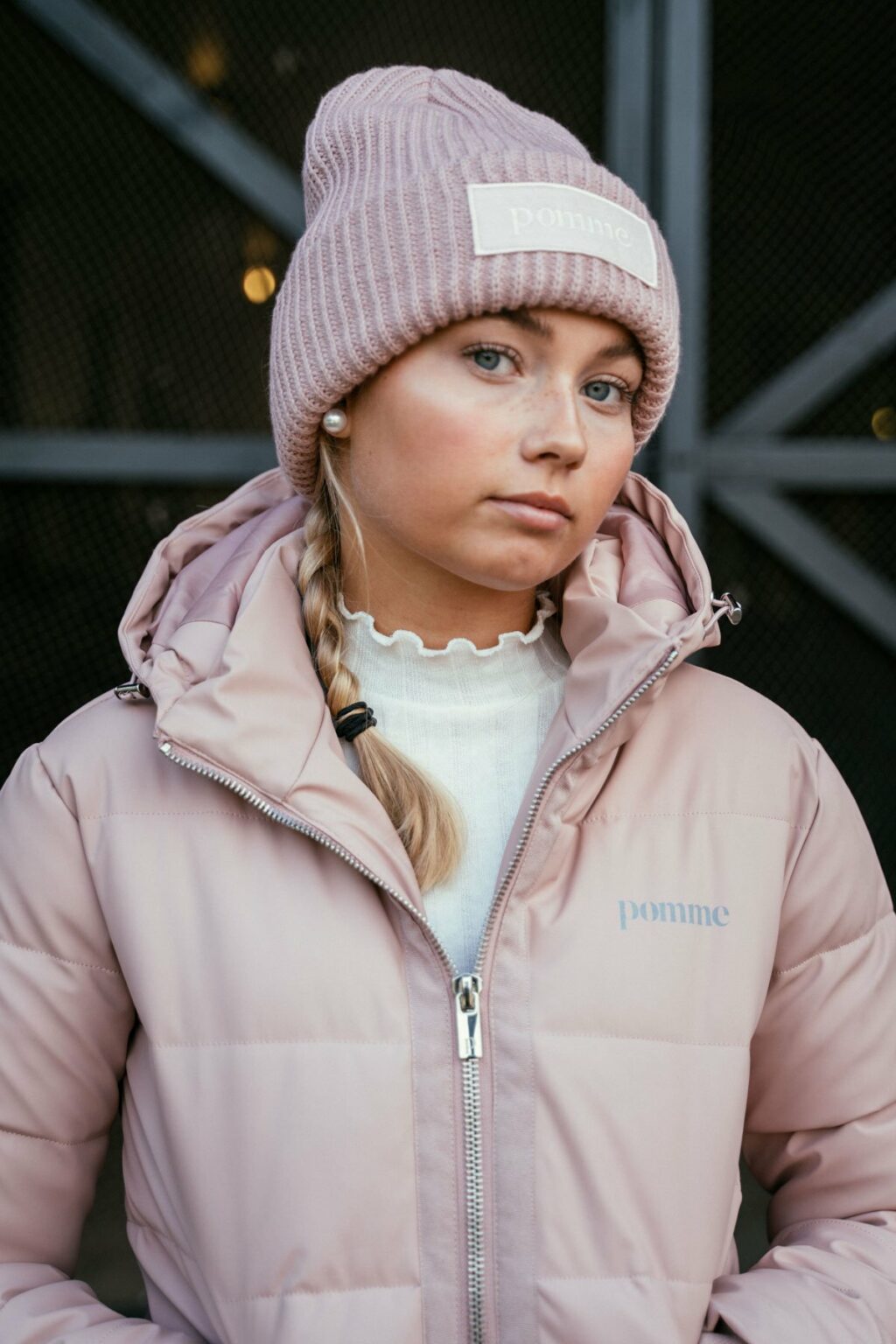 Kelly Dusty Pink, Beanie - Image 3