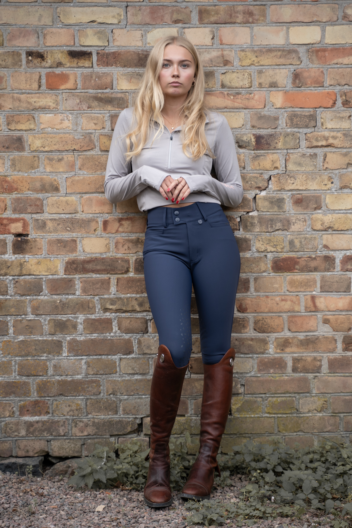 Ava Navy Classic, Breeches | Pomme.fr