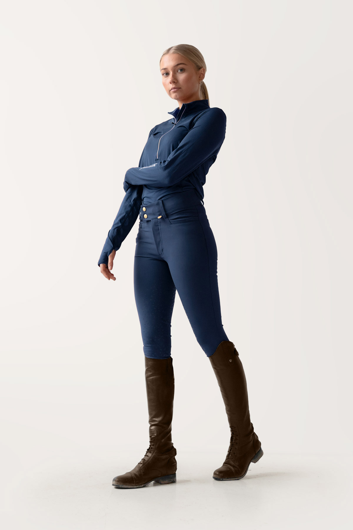 Nellie Navy Classic Riding Set