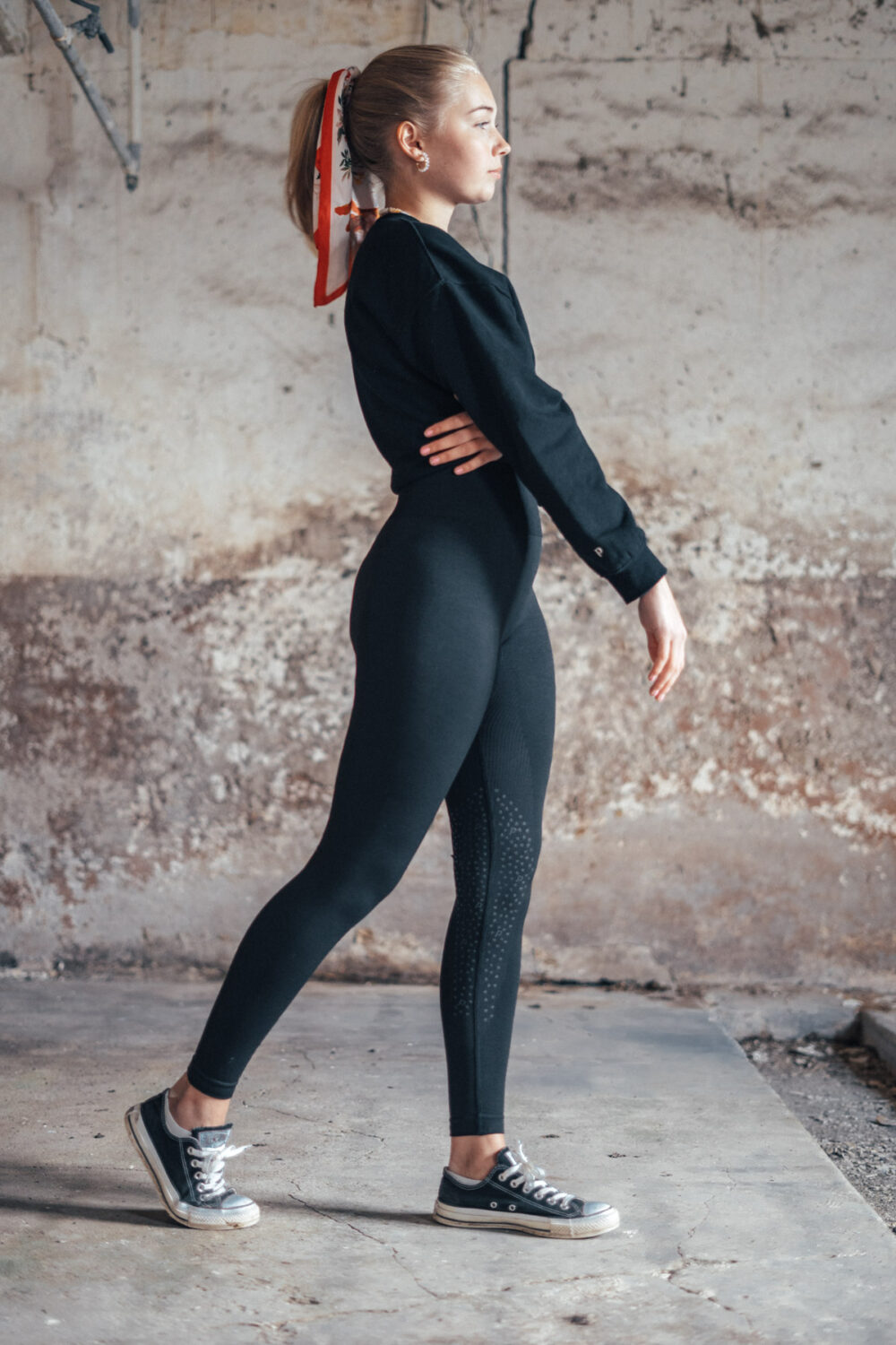 Sandy Black, Riding Leggings Seamless - Image 9