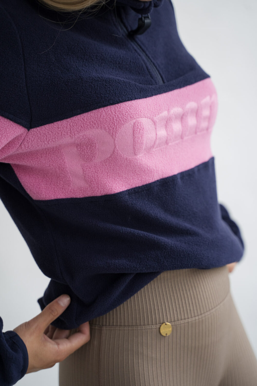 Alix Navy/Pink, Fleece - Image 4