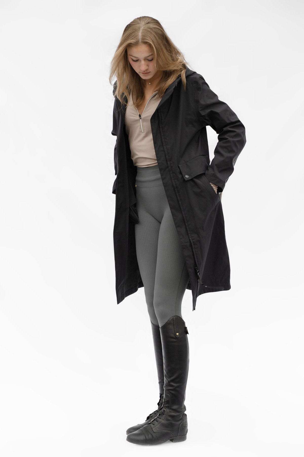 Lova Parkas Jacket, Black