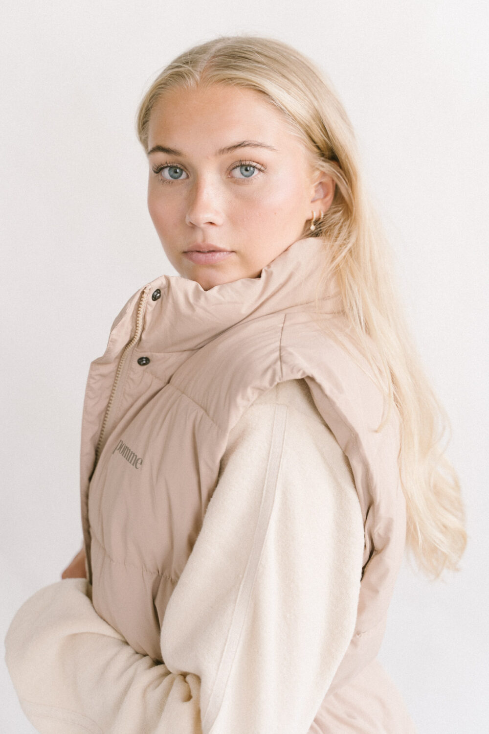 Celine, Beige Vest - Image 5