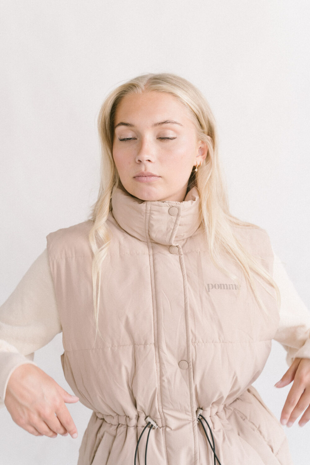 Celine, Beige Vest - Image 6