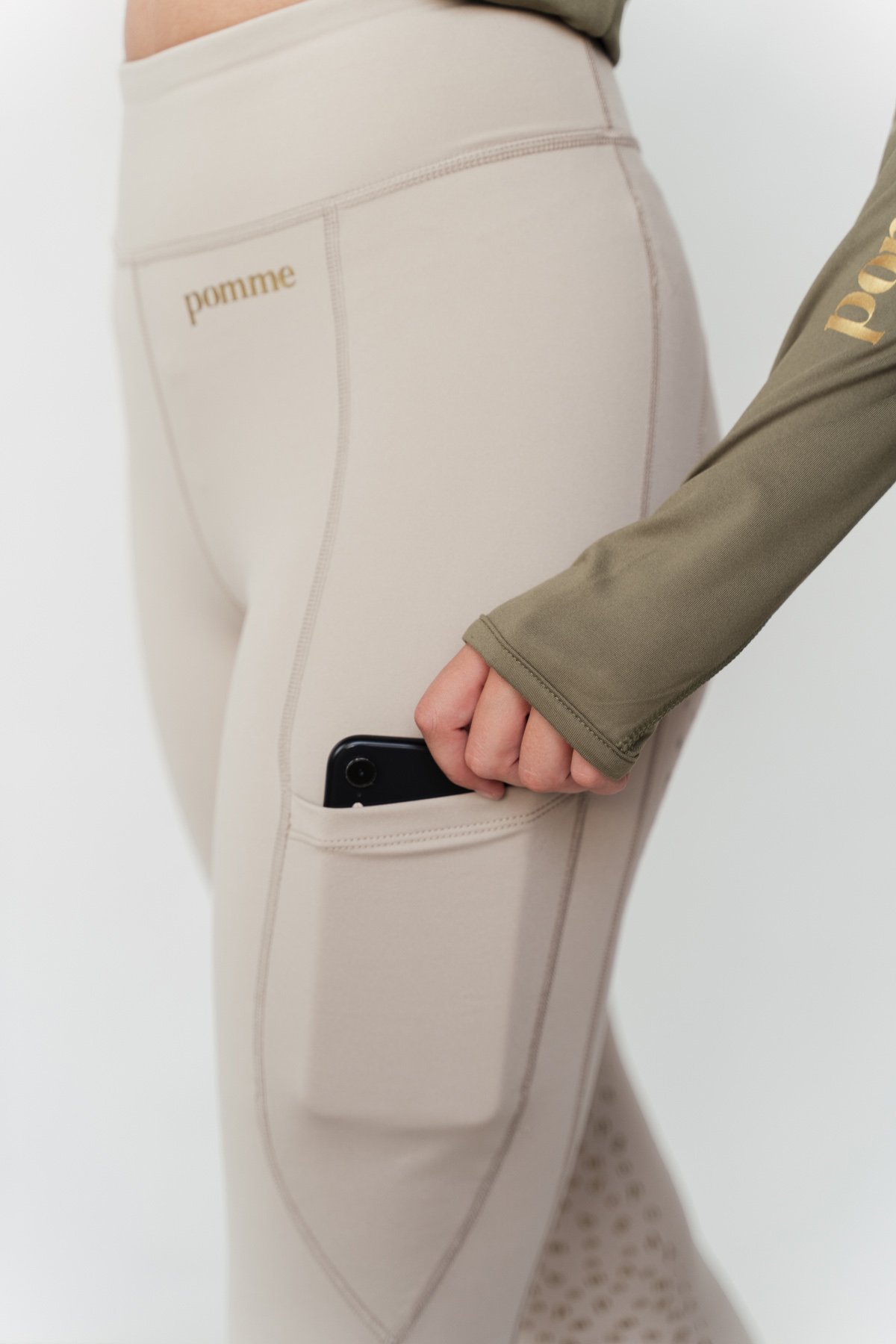 Millie Cobblestone Bling, Riding Leggings - Image 4