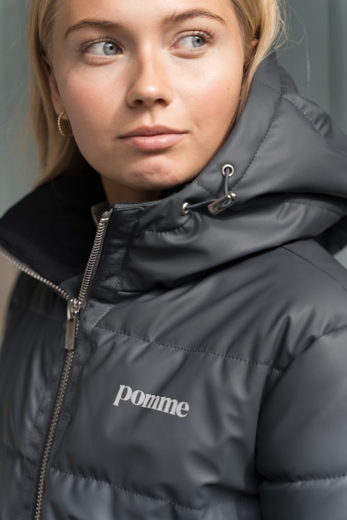 Poopy jacket hot sale with hood