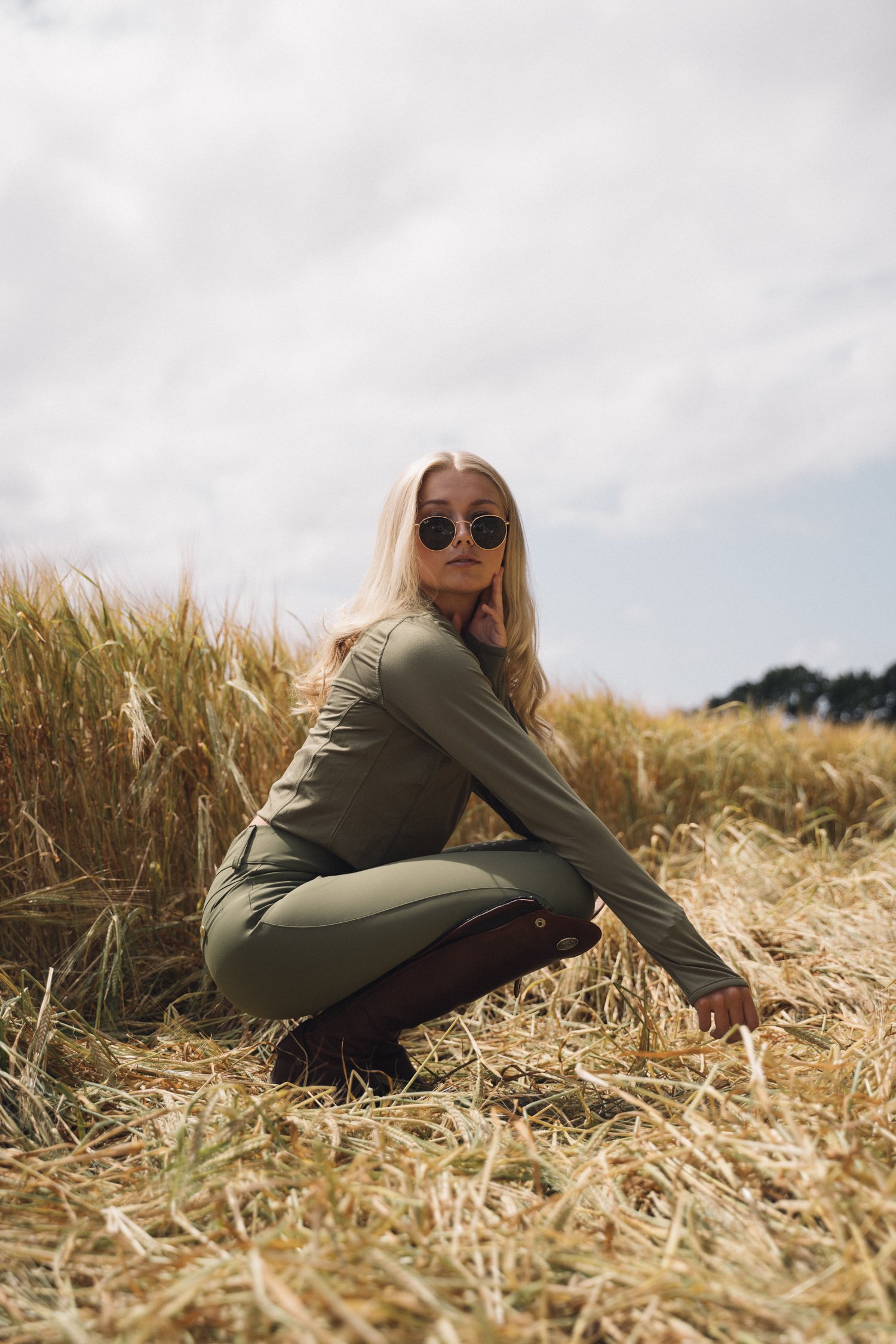 Paris Soft Zip, Olive - Image 5