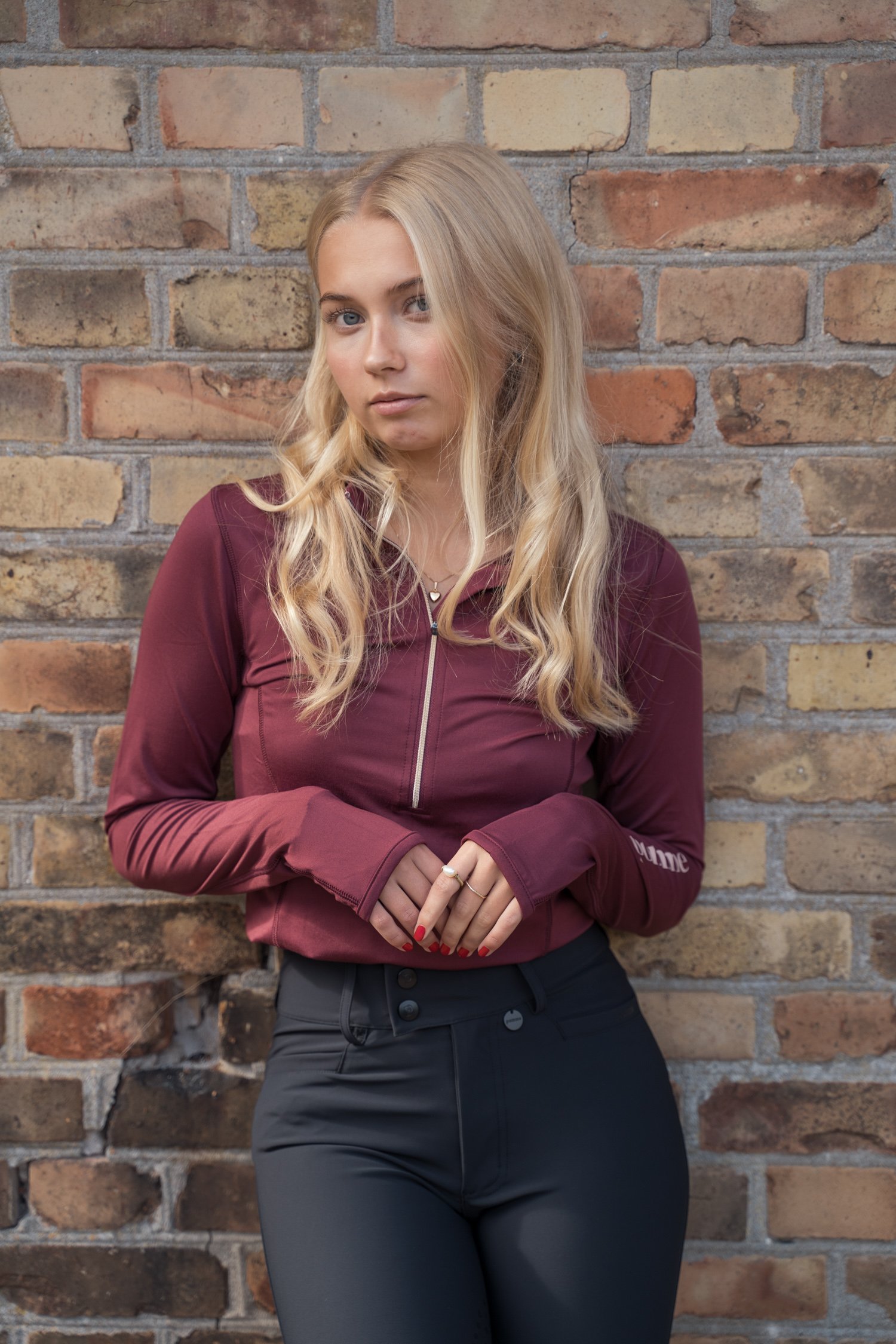 Paris Soft Zip, Burgundy - Image 8