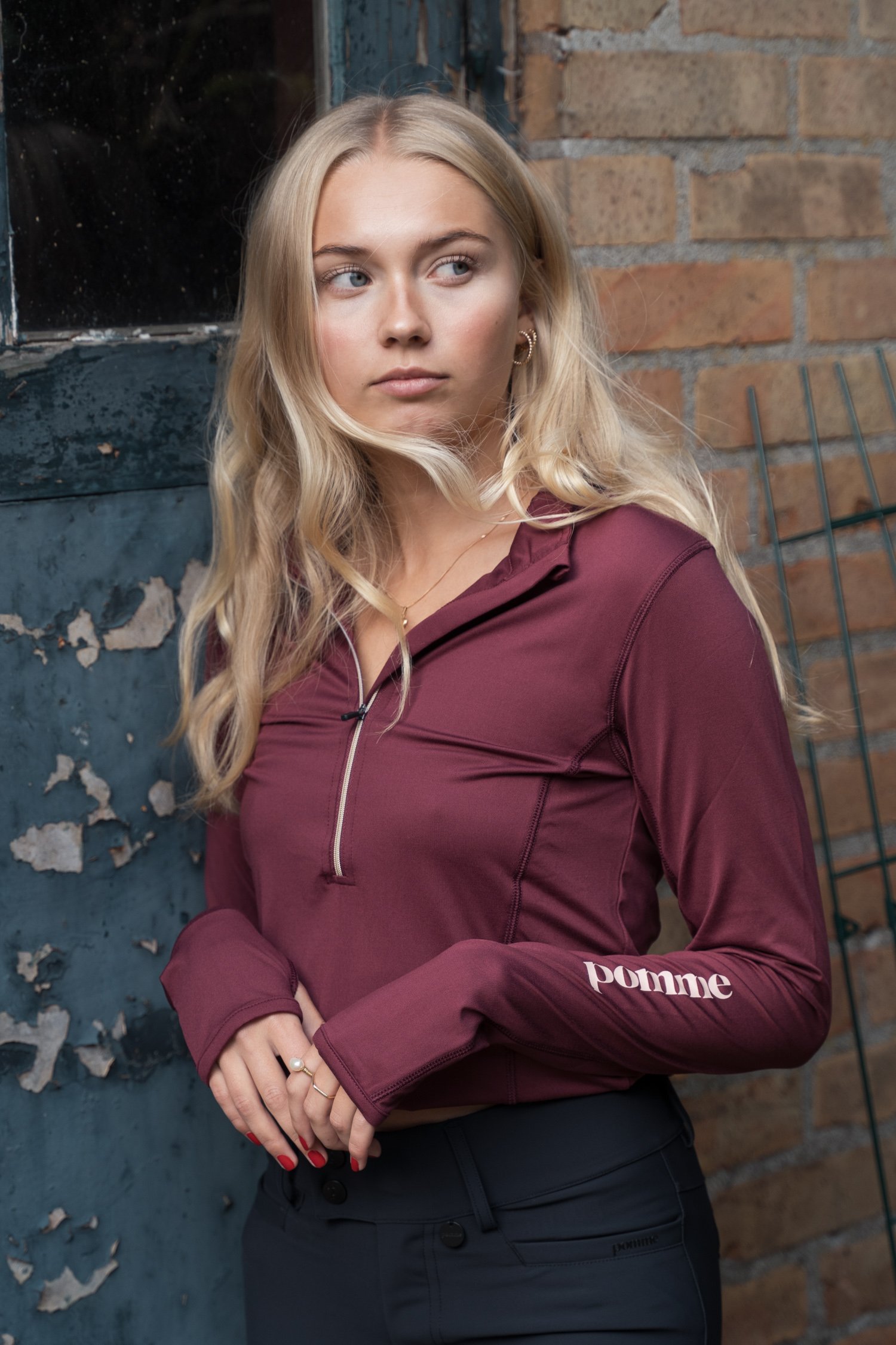Paris Soft Zip, Burgundy - Image 6