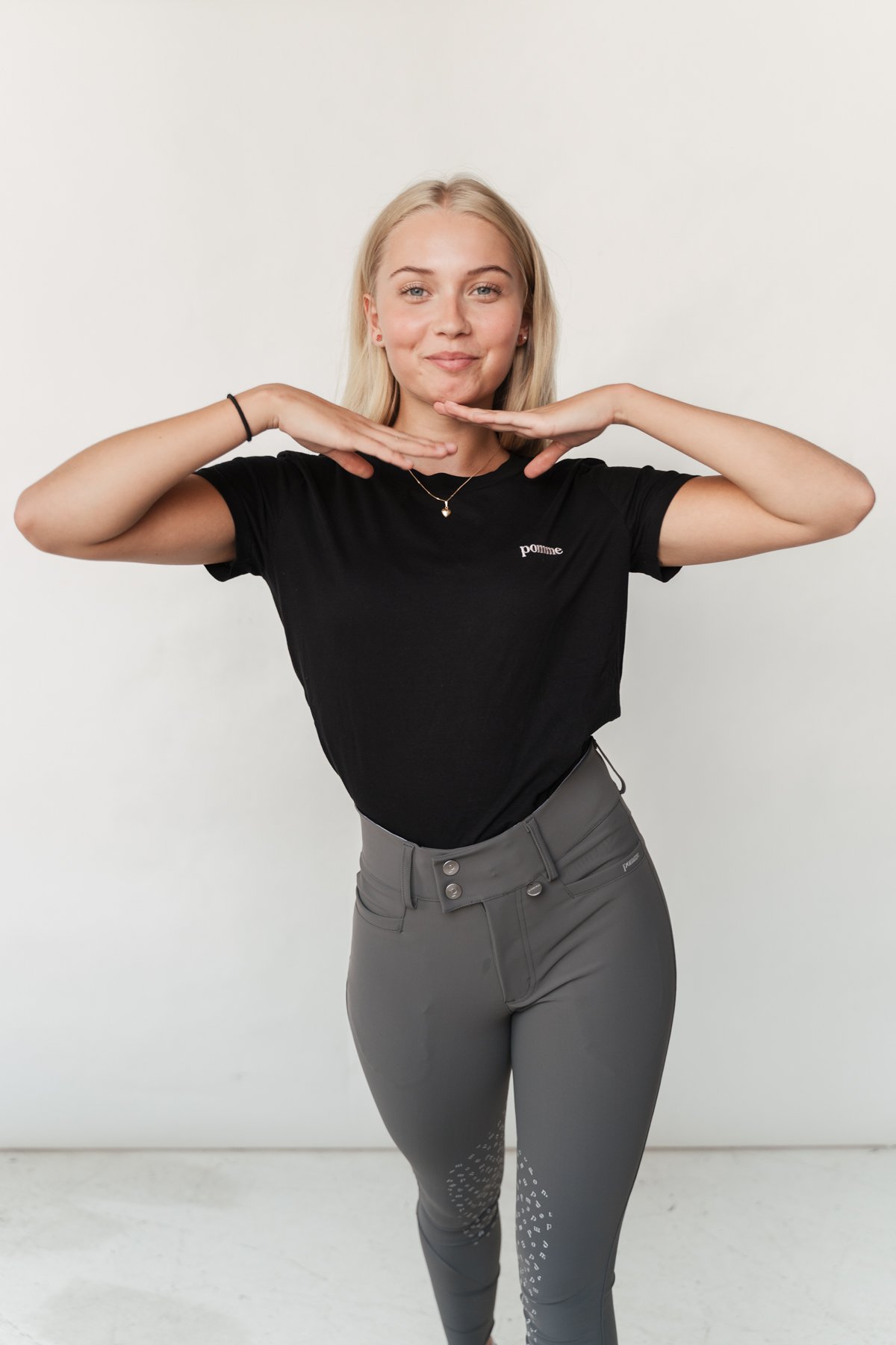 Nellie Dark Shadow Bling, Breeches - Image 6