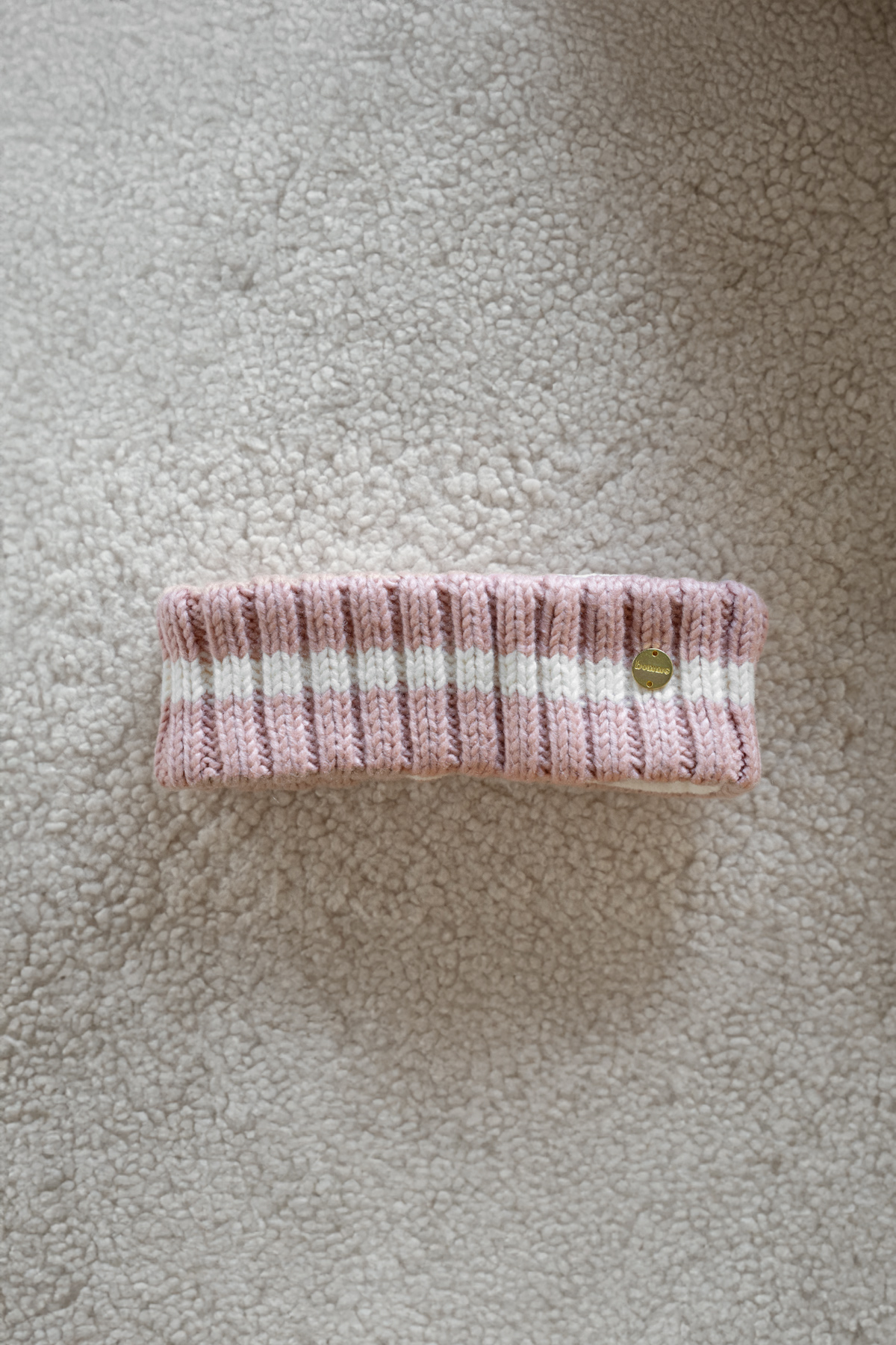 Lily Headband Onesize, Pink/Creme
