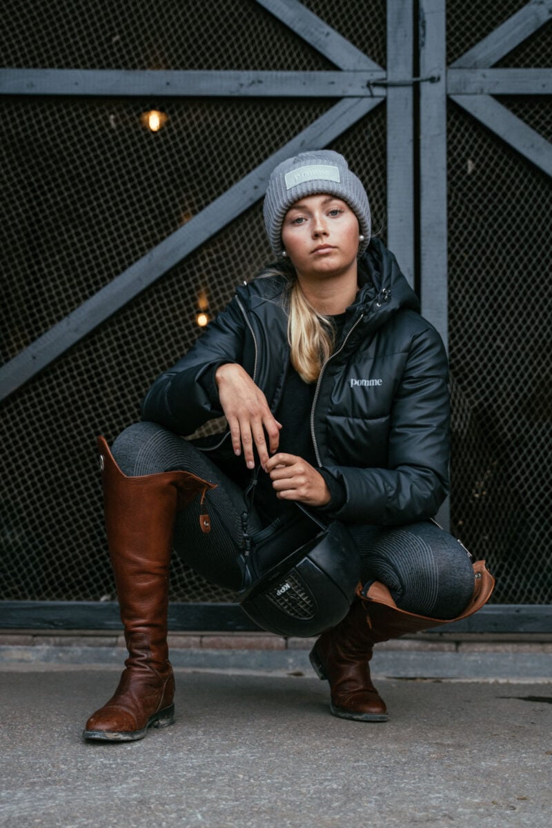 Poppy Black Jacket Pomme