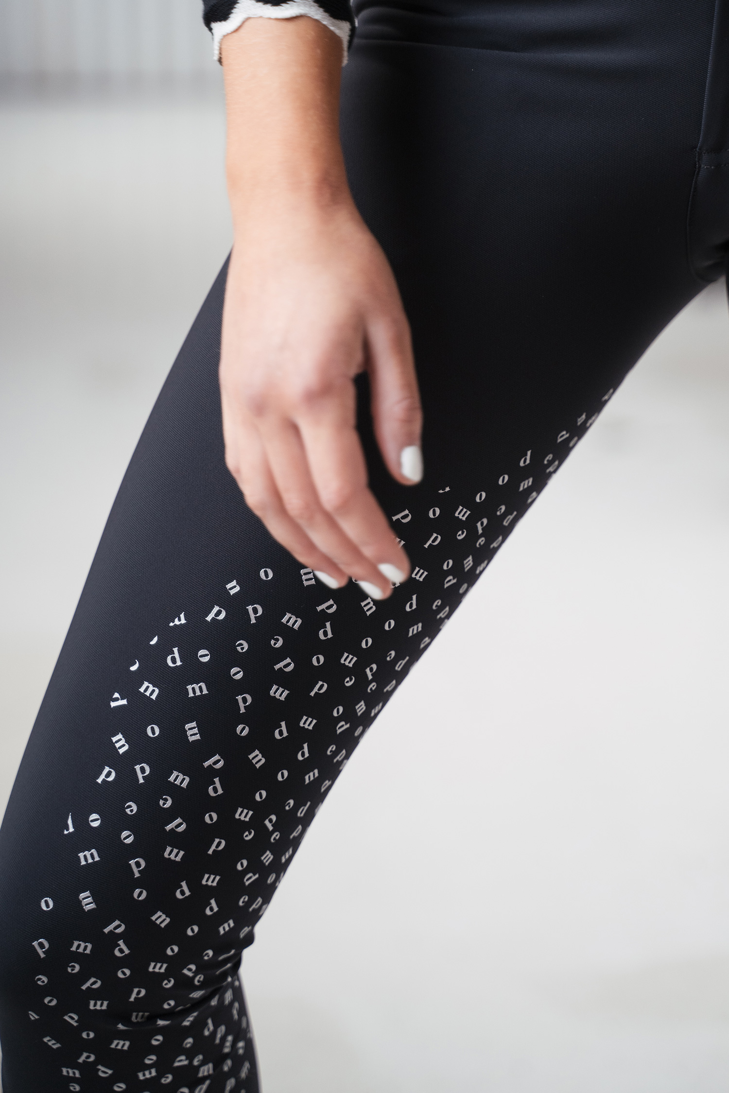 Georgie Navy Bling, Riding Leggings