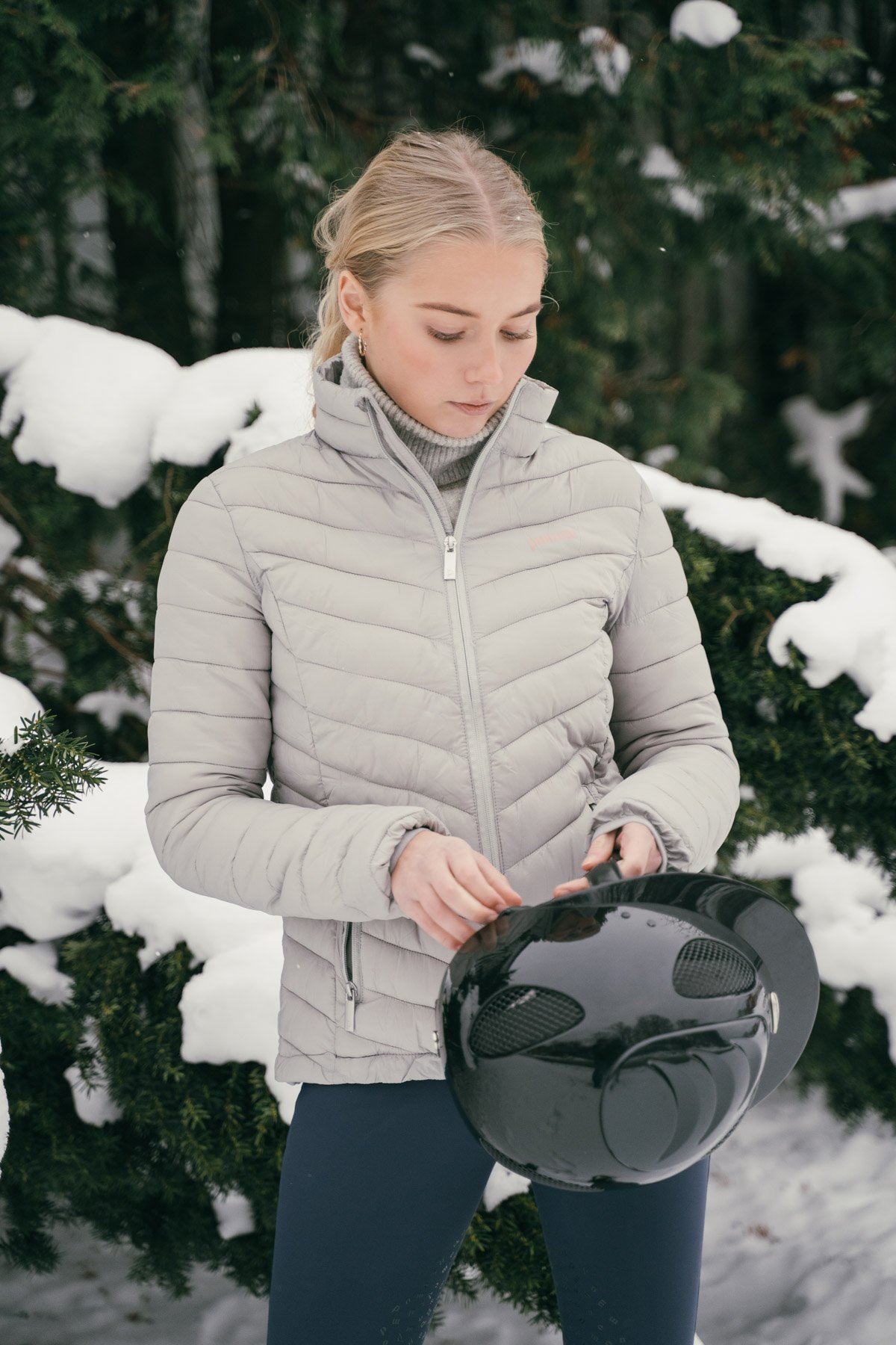 Ingrid Grey Drizzle, Light Jacket