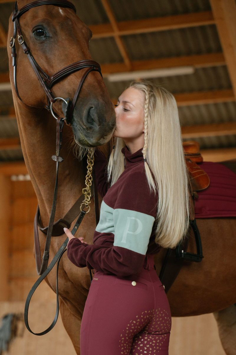 Nellie Breeches Bling, Burgundy 6