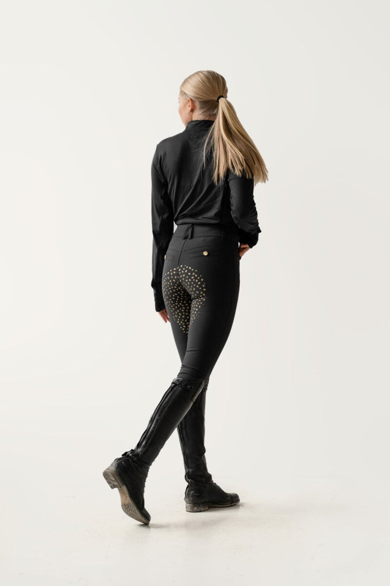 Nellie Black Bling Gold, Breeches