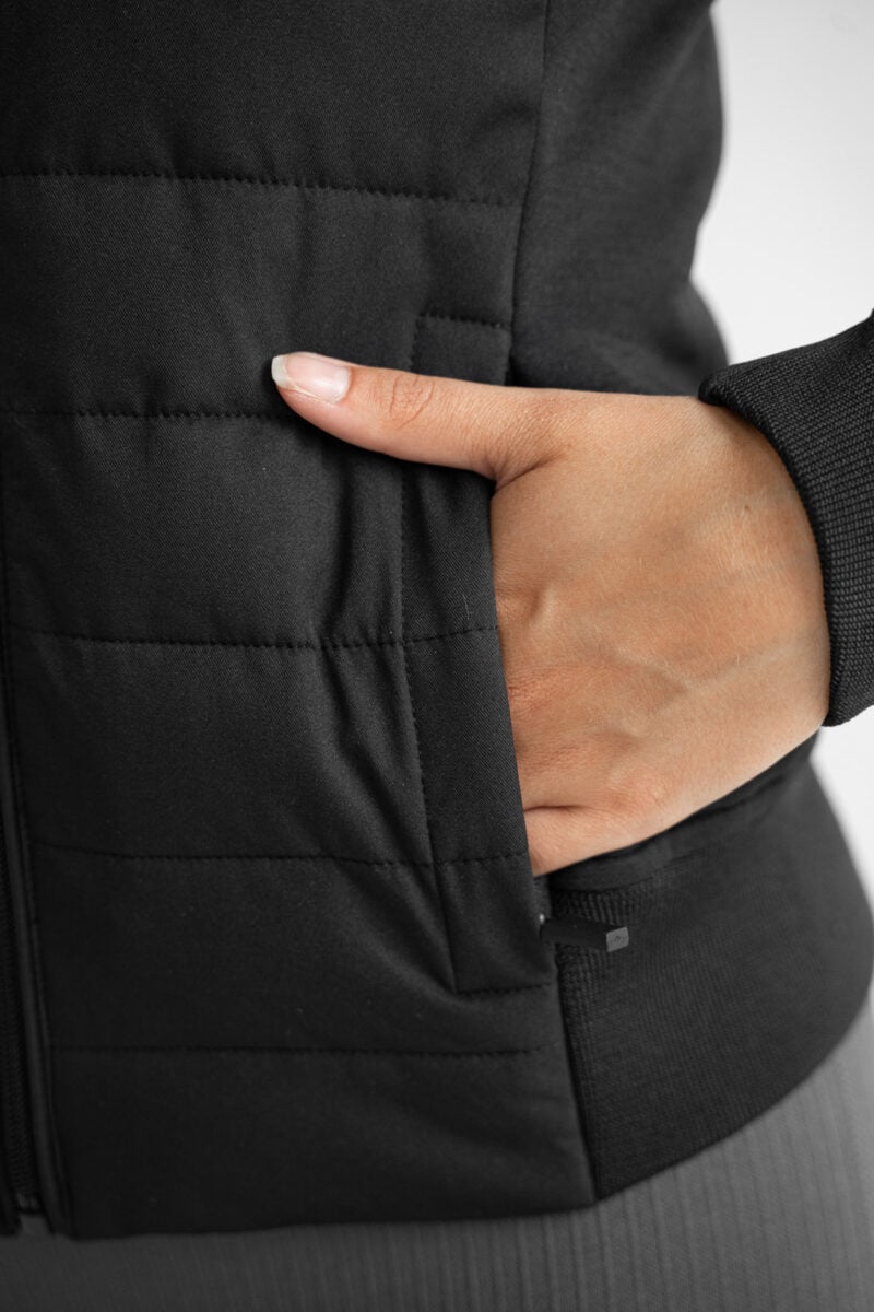 Adrienne Black, Hybrid Jacket | Pomme