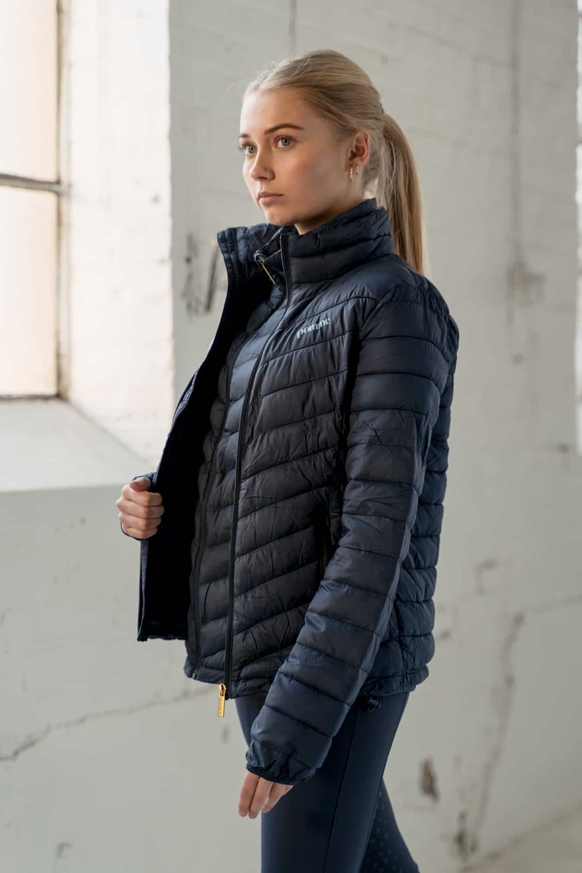 Ingrid Navy, Light Jacket | Pomme