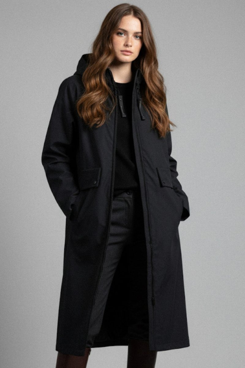 Lova Parkas Jacket, Black