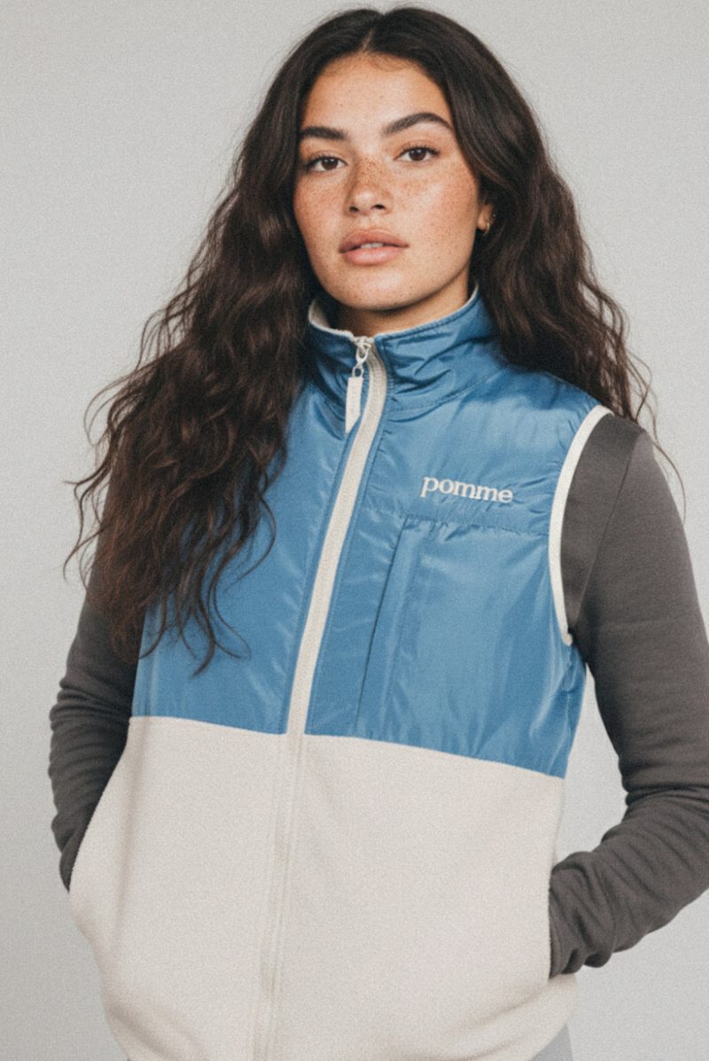 Gilet Bonnie, Grey Drizzle