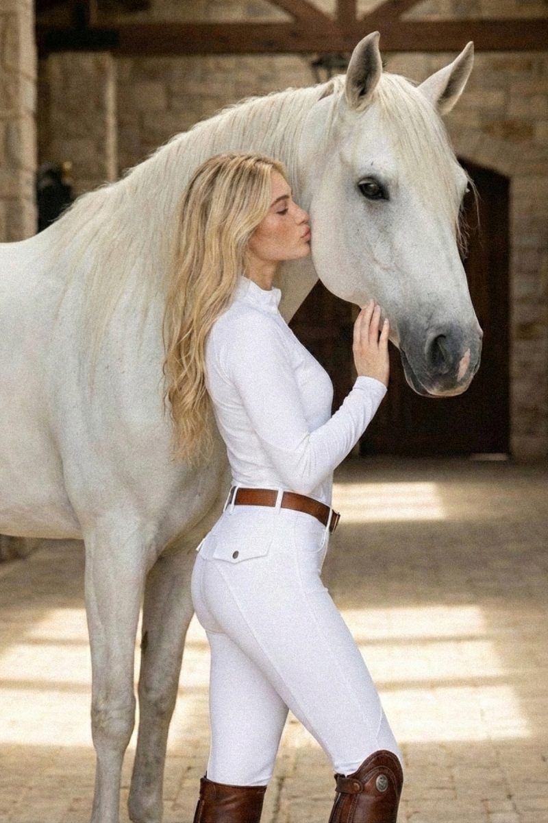 Fay breeches bianche