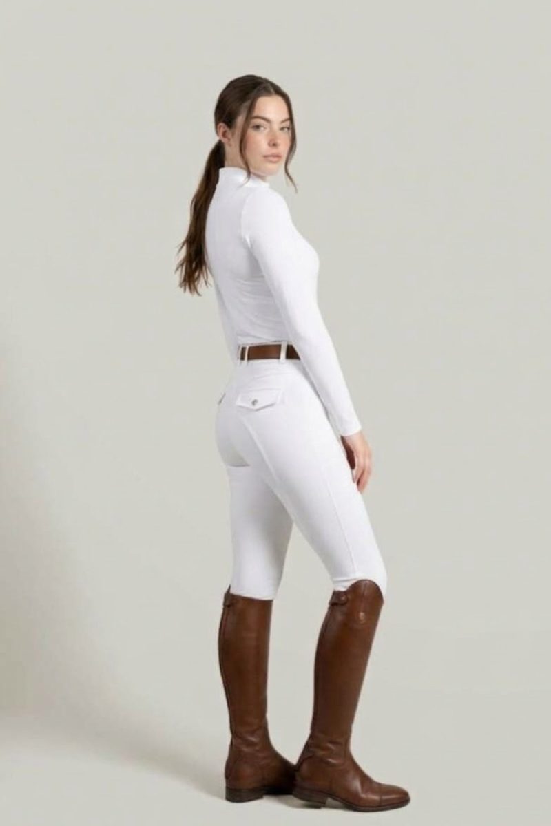 Fay Breeches, White