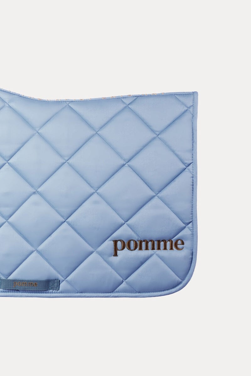 Saddle Pad Dressage, Dove Blue/Nougat