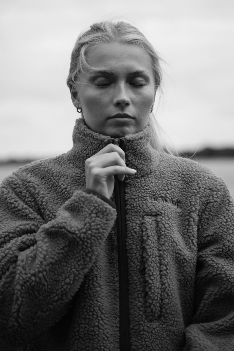 Bonnie Jacket Pile, Camel 1